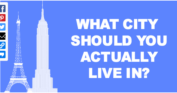 What City Should You Actually Live In