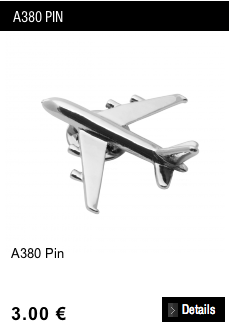 a silver airplane pin