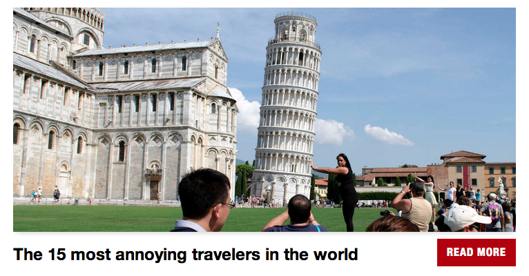 a woman standing in front of a leaning tower