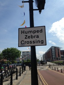 Contributor Ridiculous Street Signs #10: Humped Zebra Crossing- Liverpool