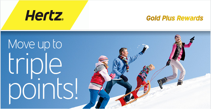 hertz gold plus rewards points