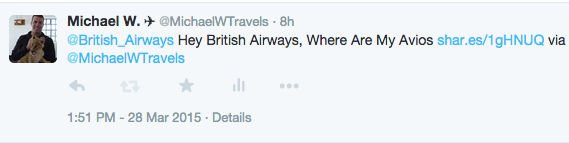 British Airways Avios