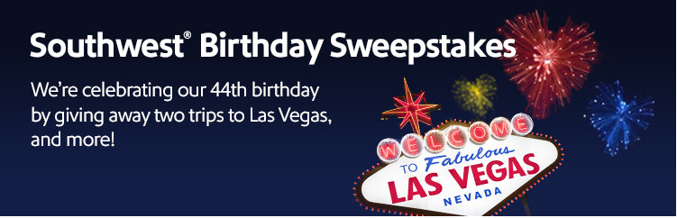 Southwest Airlines Sweepstakes