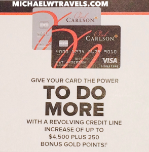 Club Carlson Credit Card