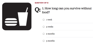 a screenshot of a questionnaire