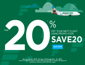 Frontier Airlines Promo