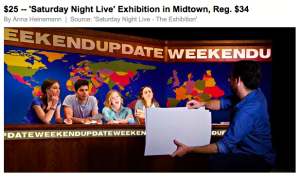 Saturday Night Live Exhibition