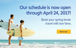 Southwest Airlines Schedule