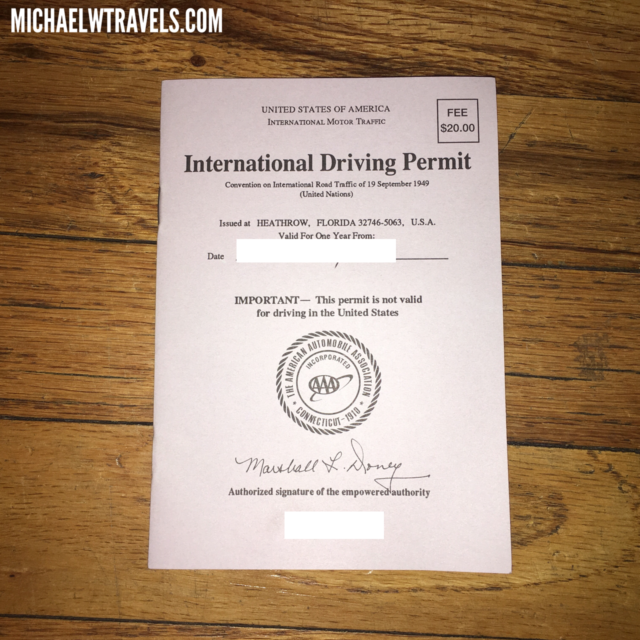 How To Get An International Driving Permit