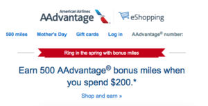 American Airlines Miles