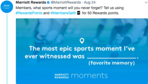 Marriott Rewards points