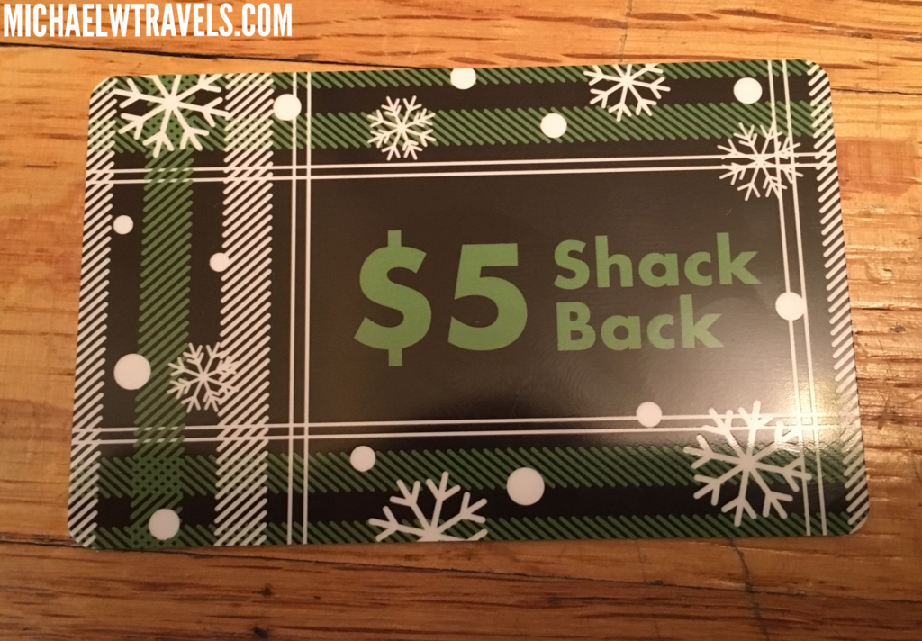 FREE 5 Shake Shack Gift Card With 25 GC Purchase! 3 Michael W