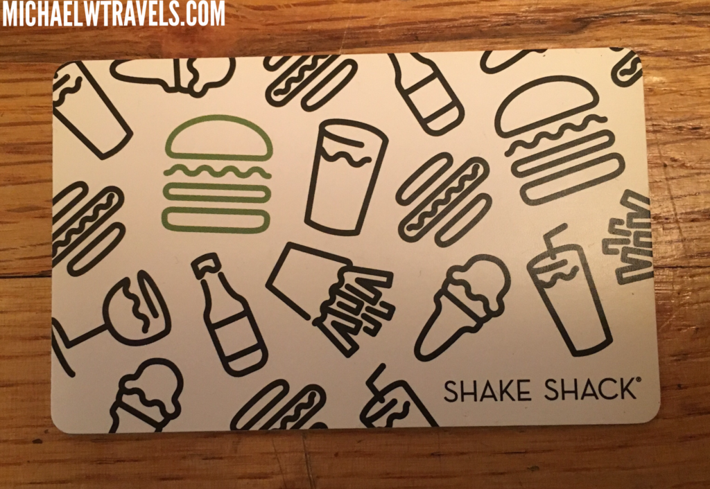FREE 5 Shake Shack Gift Card With 25 GC Purchase! 2 Michael W