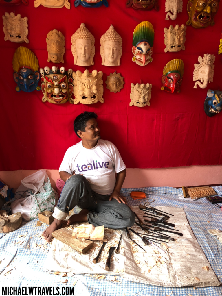 Searching For A Traditional Mask In Nepal 3 Michael W Travels...