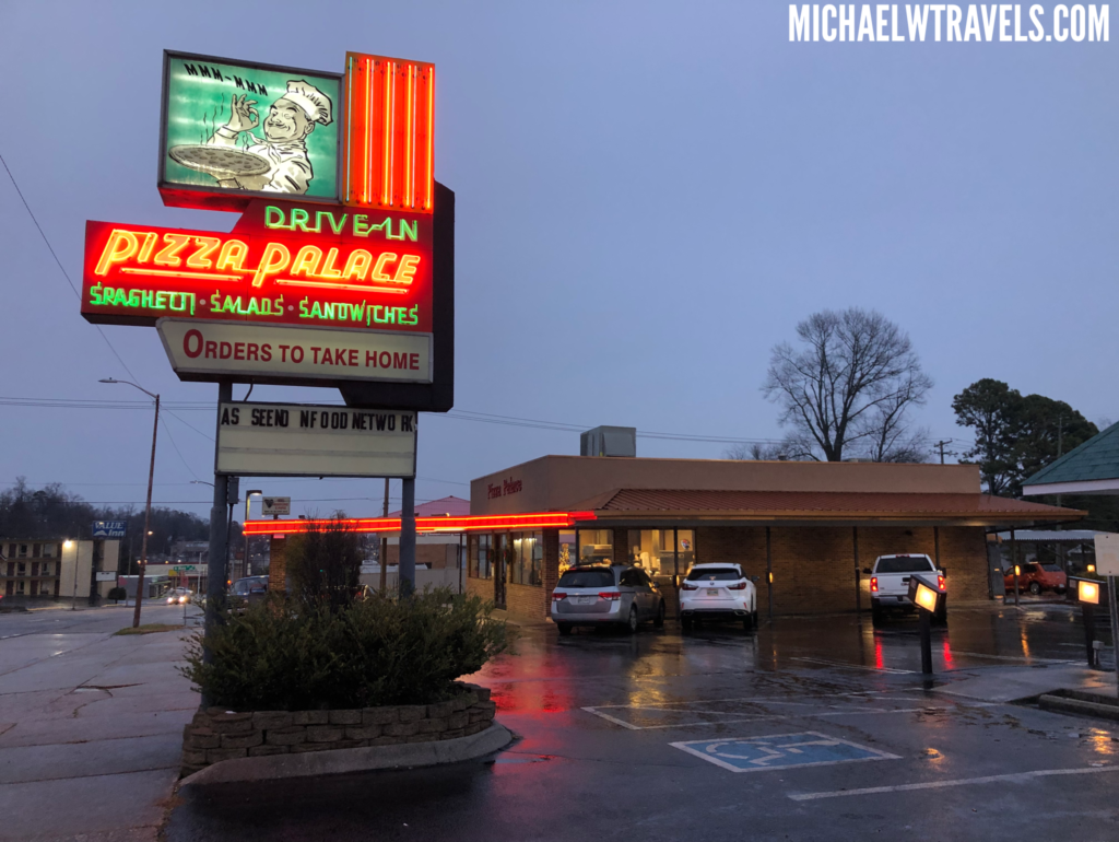 Our Visit To A DriveIn Pizzeria Pizza Palace in Knoxville, TN 1