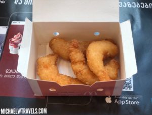 a box of fried food