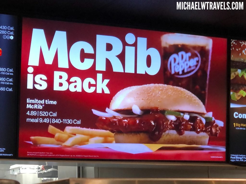 Food Quest! The McDonalds McRib Returns & It's Awesome!