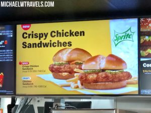 McDonald's Crispy Chicken Sandwich