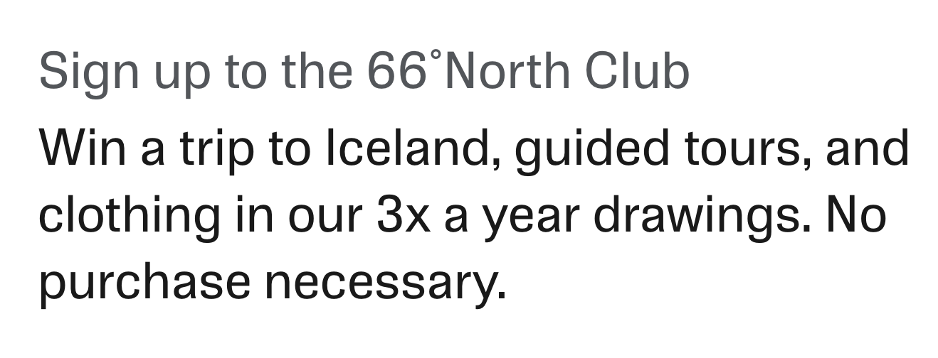 66 north win a trip to iceland