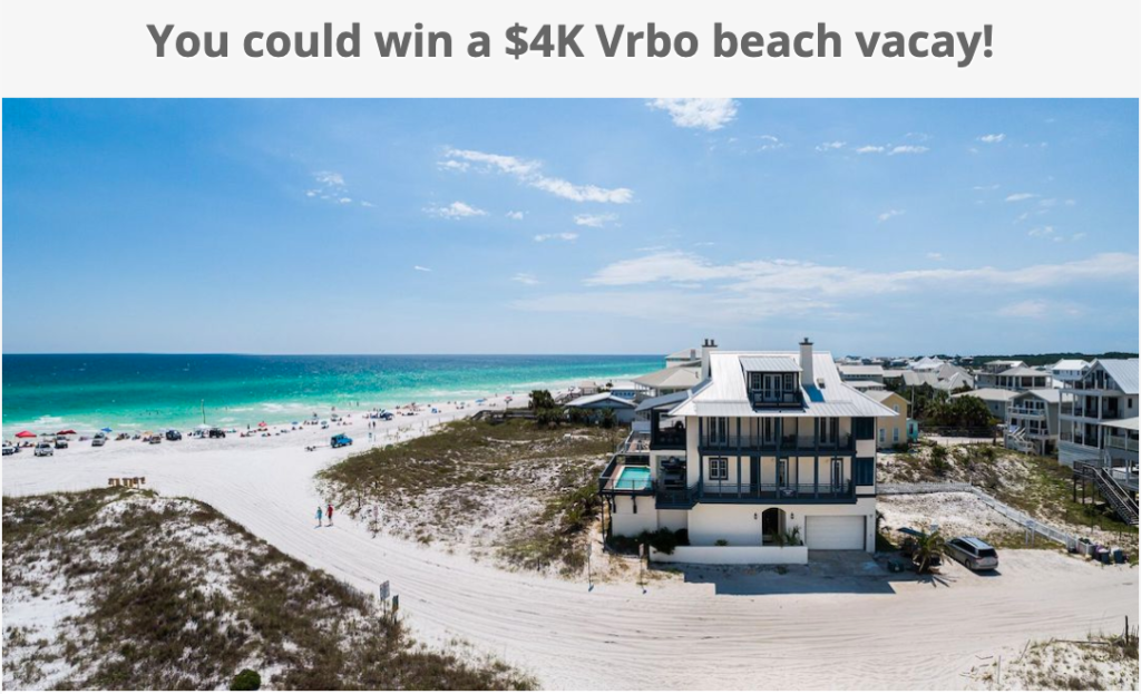 Win A 3,000 Vrbo Stay + 1,000 In Expedia Rewards!