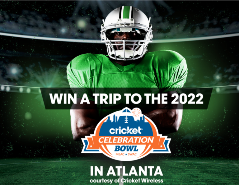 Win A Trip For 2 To Atlanta, GA To Attend The Celebration Bowl!