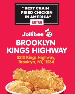 Jollibee in Brooklyn, NY To Open Tomorrow, February 2!