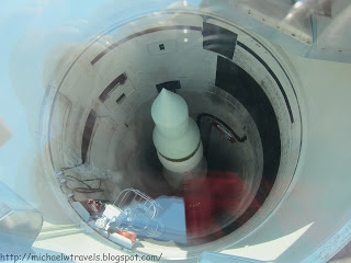 a rocket inside a spaceship