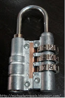 a close-up of a lock