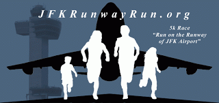 a group of people running