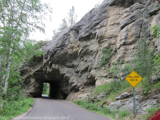 a road with a tunnel in the middle