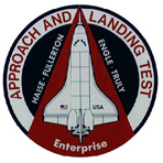 a logo of a space shuttle
