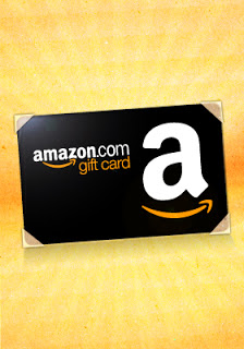 a black gift card with white text