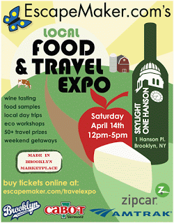 a poster for a food expo