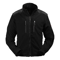 a black jacket with zippers
