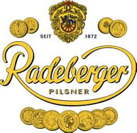 a logo of a beer